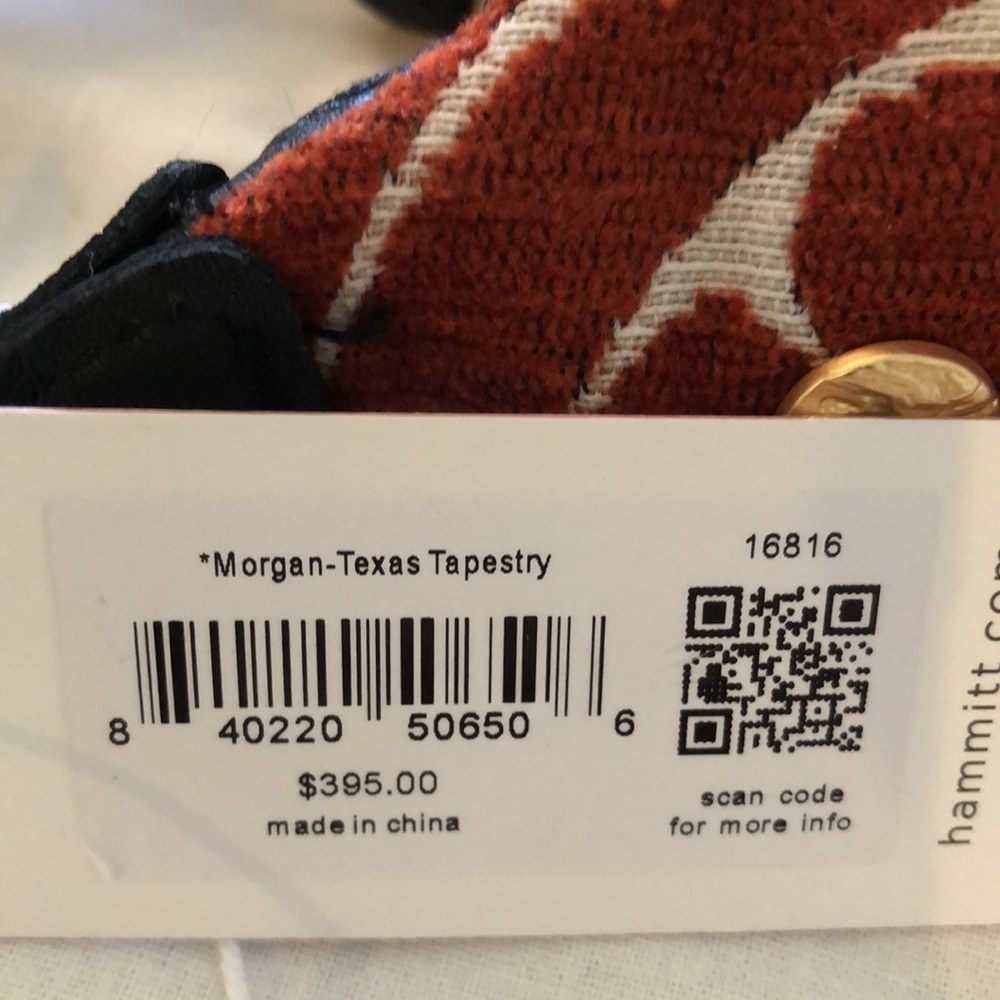 HAMMITT MORGAN BAG IN TEXAS TAPESTRY NWT - Picture 13 of 13